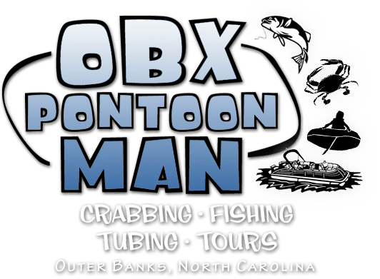 OBX Pontoon Man Logo
